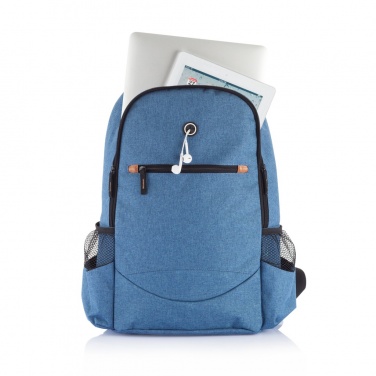Logo trade promotional items image of: Fashion duo tone backpack