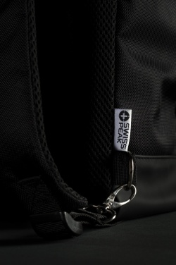 Logo trade promotional merchandise image of: Swiss Peak RFID 15" laptop totepack PVC free