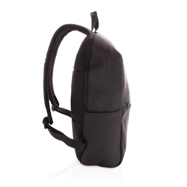 Logotrade advertising product image of: Smooth PU 15.6"laptop backpack