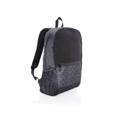 Logotrade promotional merchandise photo of: AWARE™ RPET Reflective laptop backpack