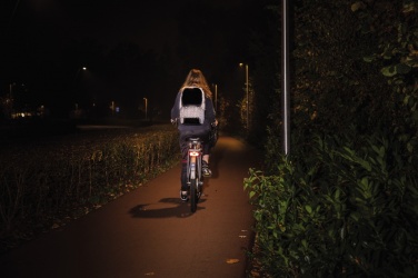 Logo trade business gift photo of: AWARE™ RPET Reflective laptop backpack