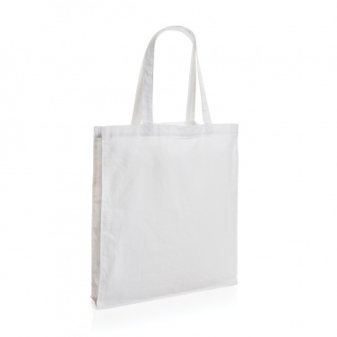 Logo trade promotional gift photo of: Impact AWARE™ Recycled cotton tote w/bottom 145g