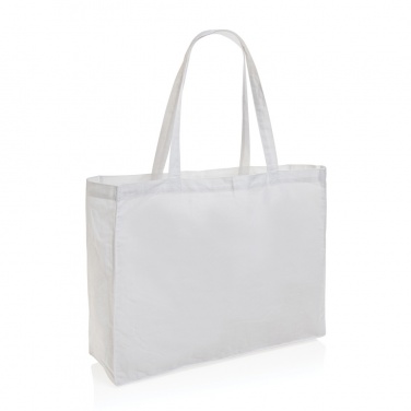 Logo trade business gift photo of: Impact AWARE™ Recycled cotton shopper 145g