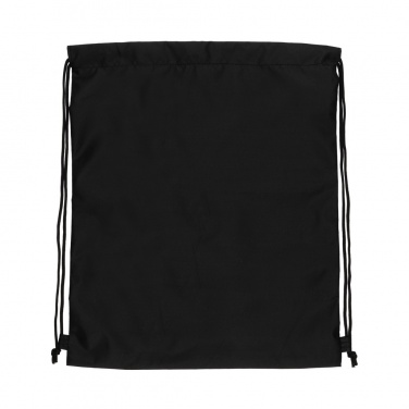 Logo trade promotional giveaways image of: Impact AWARE™ RPET 190T drawstring bag