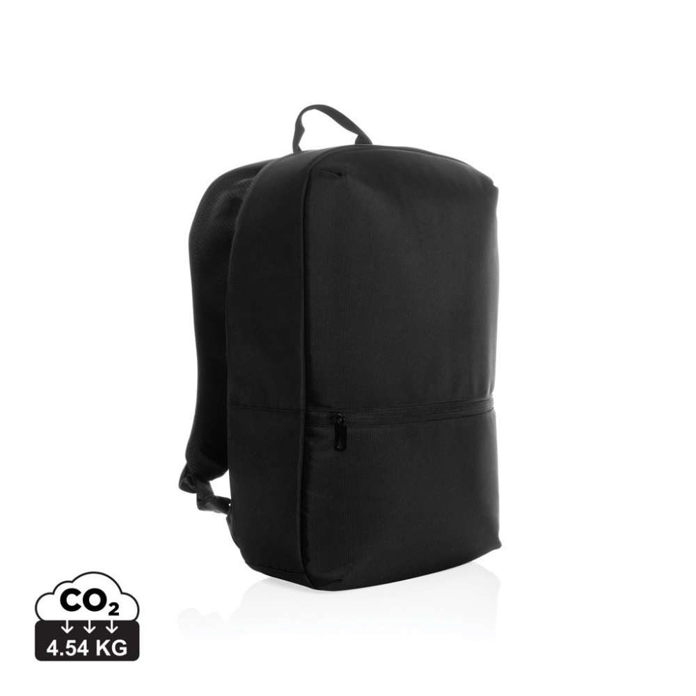 Logo trade advertising products image of: Impact AWARE™ 1200D Minimalist 15.6 inch laptop backpack