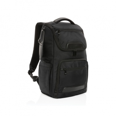 Logotrade promotional merchandise photo of: Swiss Peak AWARE™ RPET Voyager 15.6" laptop backpack