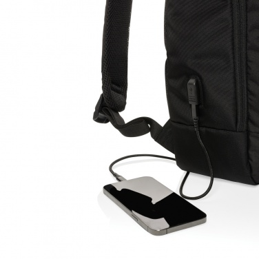 Logo trade promotional products picture of: Swiss Peak AWARE™ modern 15.6" laptop backpack