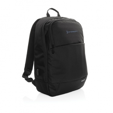Logotrade advertising product image of: Swiss Peak AWARE™ modern 15.6" laptop backpack
