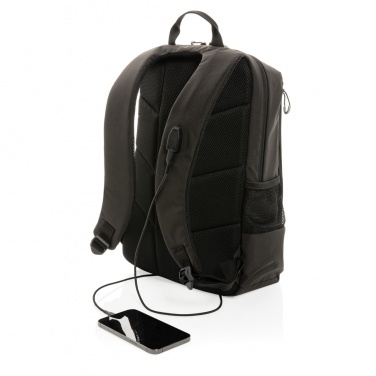Logotrade promotional giveaway image of: Impact AWARE™ Lima 15.6' RFID laptop backpack