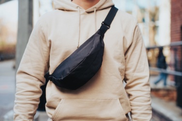 Logo trade promotional products picture of: Crescent AWARE™ RPET half moon sling bag