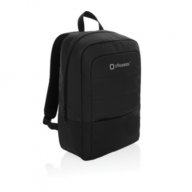 Logotrade promotional item image of: Armond AWARE™ RPET 15.6 inch standard laptop backpack