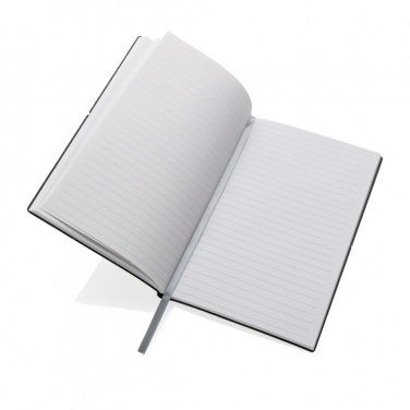 Logotrade advertising product image of: A5 recycled leather notebook