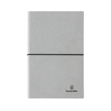 Logotrade promotional merchandise photo of: A5 recycled leather notebook