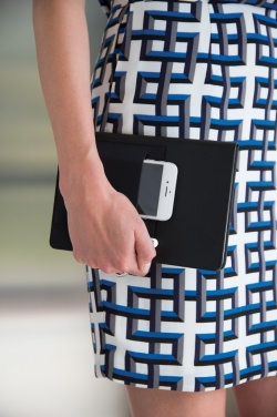 Logo trade promotional merchandise image of: A5 Deluxe notebook with smart pockets