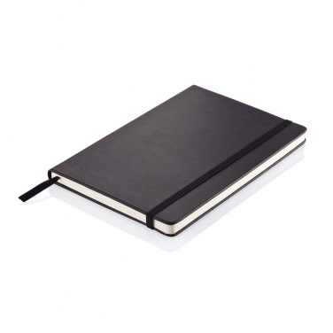 Logo trade promotional products picture of: Deluxe hardcover PU A5 notebook