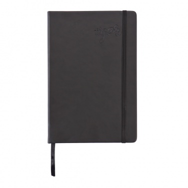 Logotrade promotional gift picture of: Deluxe hardcover PU A5 notebook