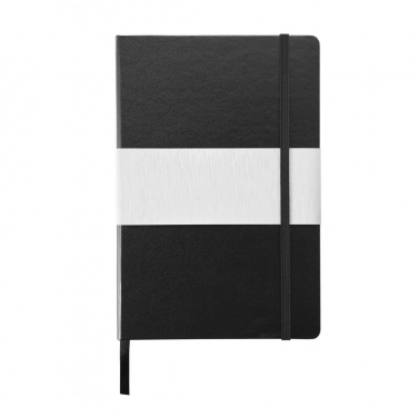 Logo trade promotional items picture of: Deluxe hardcover A5 notebook