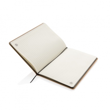 Logo trade business gift photo of: A5 kraft notebook