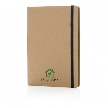 Logo trade corporate gift photo of: A5 kraft notebook