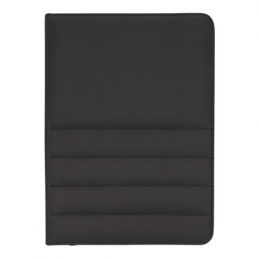 Logotrade promotional item picture of: Impact AWARE™ RPET A4 portfolio with zipper