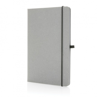 Logotrade promotional merchandise image of: Recycled leather hardcover notebook A5