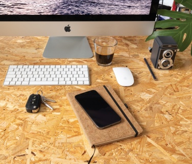 Logotrade promotional giveaway picture of: Cork hardcover notebook A5