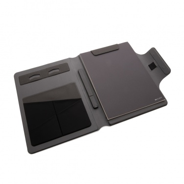 Logo trade promotional gift photo of: Artic Magnetic 10W wireless charging A4 portfolio
