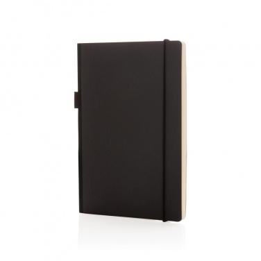 Logo trade corporate gifts picture of: A5 deluxe kraft hardcover notebook
