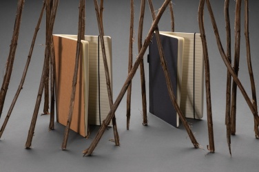 Logotrade promotional merchandise picture of: A5 deluxe kraft hardcover notebook