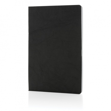 Logo trade promotional product photo of: Salton A5 GRS certified recycled paper notebook