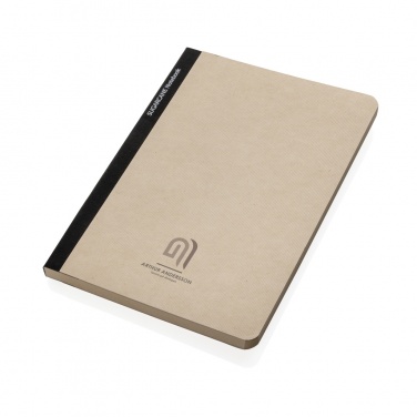 Logo trade promotional giveaway photo of: Stylo Sugarcane paper A5 Notebook