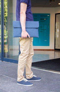 Logo trade promotional products image of: Magnetic closing 15.6" Laptop sleeve PVC free