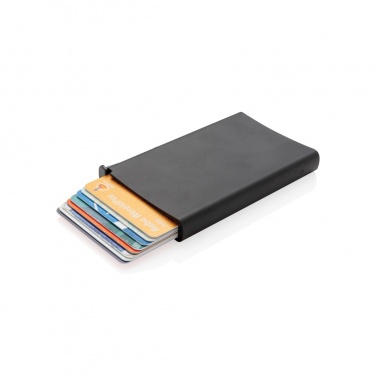 Logo trade corporate gift photo of: Standard aluminium RFID cardholder