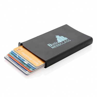 Logo trade promotional products image of: Standard aluminium RFID cardholder