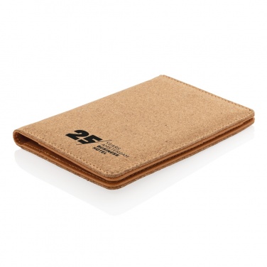 Logotrade promotional items photo of: Cork secure RFID passport cover