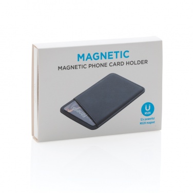 Logotrade promotional item image of: Magnetic phone card holder