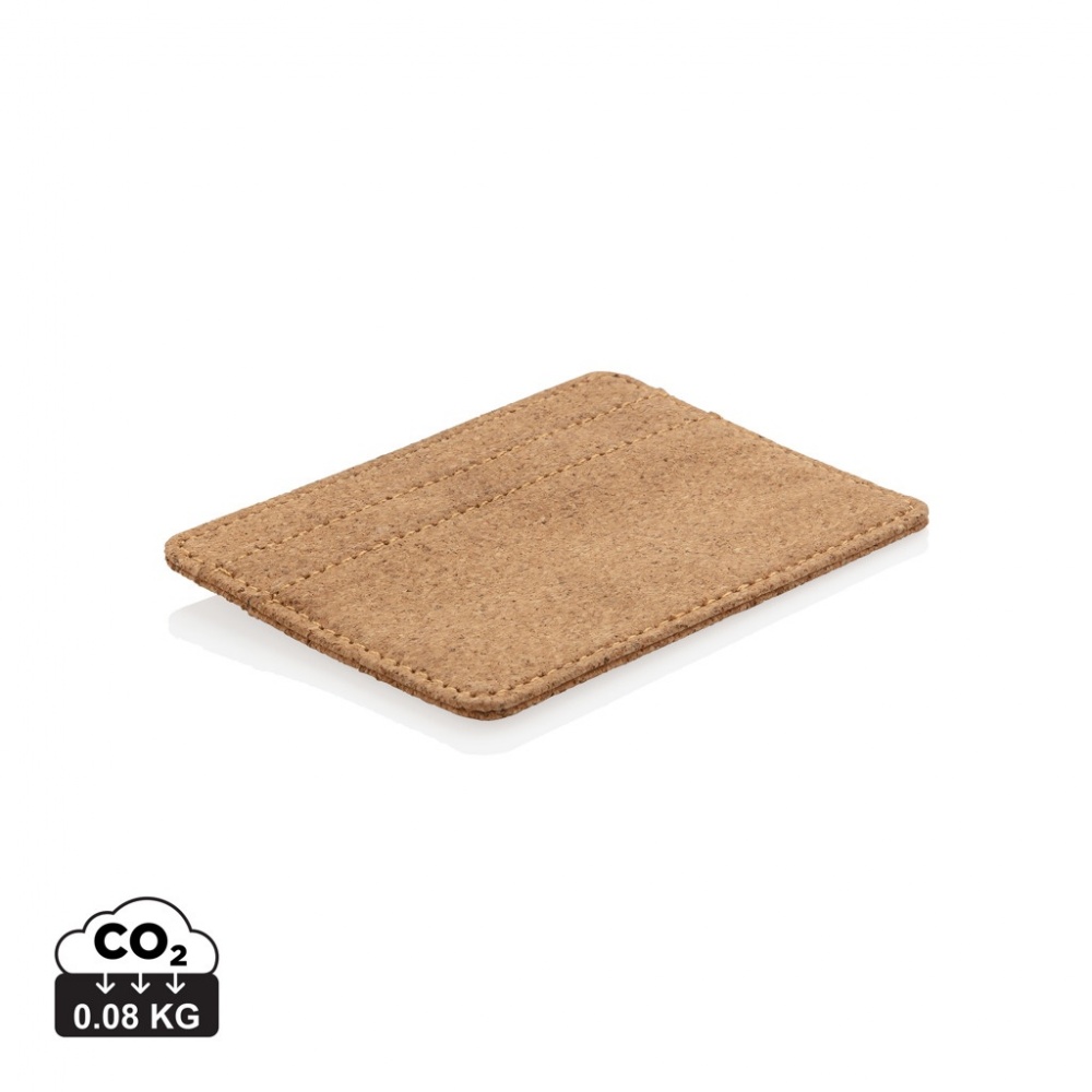 Logotrade advertising product picture of: Cork secure RFID slim wallet