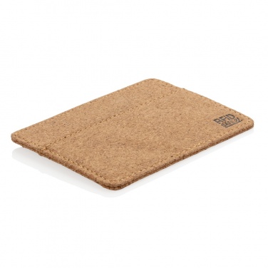 Logotrade promotional giveaway image of: Cork secure RFID slim wallet