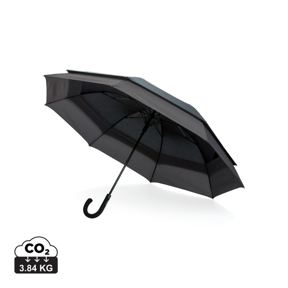 Logo trade advertising product photo of: Swiss Peak AWARE™ 23" to 27" expandable umbrella