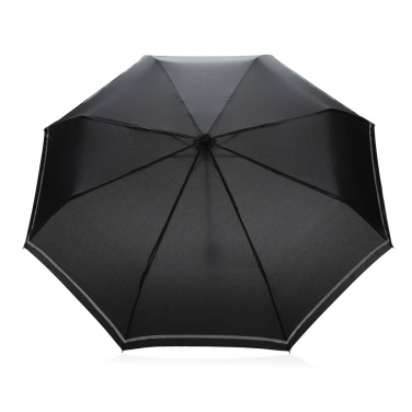 Logotrade advertising product picture of: 20.5"Impact AWARE™ RPET 190T pongee mini reflective umbrella
