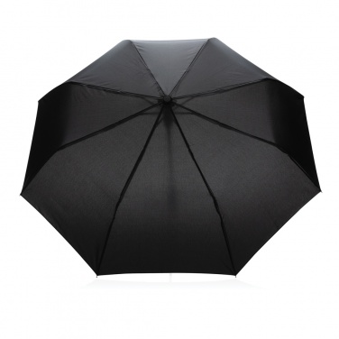 Logo trade promotional merchandise photo of: 21" Impact AWARE™ RPET 190T mini auto open umbrella