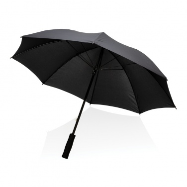 Logo trade corporate gifts image of: 23" Impact AWARE™ RPET 190T Storm proof umbrella