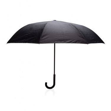 Logo trade promotional merchandise picture of: 23" Impact AWARE™ RPET 190T reversible umbrella
