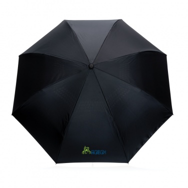 Logo trade promotional merchandise photo of: 23" Impact AWARE™ RPET 190T reversible umbrella