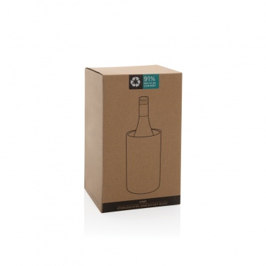 Logotrade promotional merchandise picture of: Vino RCS certified recycled stainless steel wine bucket
