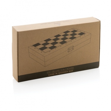 Logo trade corporate gift photo of: Deluxe 3-in-1 boardgame in box