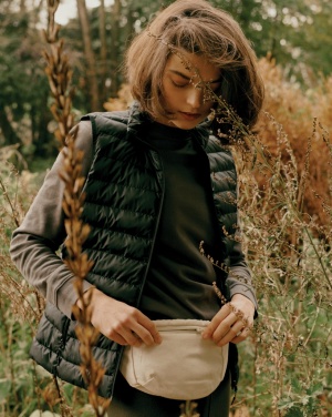 Logotrade advertising product image of: Iqoniq Meru women recycled polyester bodywarmer