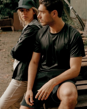 Logo trade promotional giveaways picture of: Iqoniq Tikal recycled polyester quick dry sport t-shirt