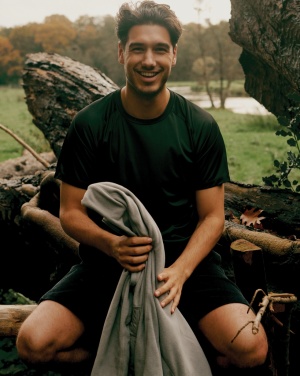 Logo trade promotional items image of: Iqoniq Tikal recycled polyester quick dry sport t-shirt