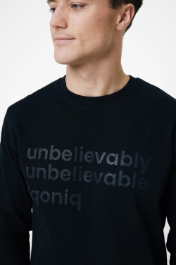 Logo trade promotional gifts picture of: Iqoniq Zion recycled cotton crew neck